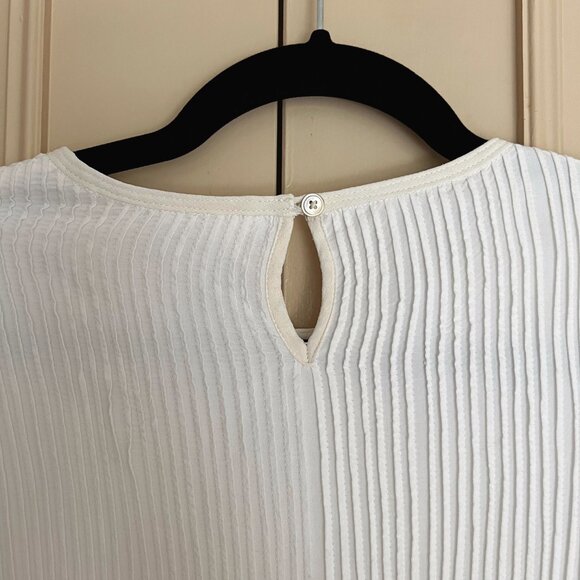 Wilfred White Pleated Dress - Picture 5 of 9